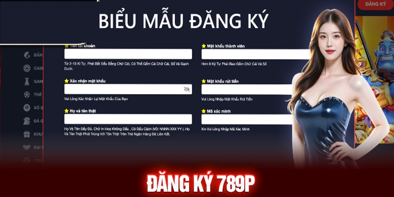Hướng dẫn đăng ký 789P đơn giản - Người mới dễ dàng thực hiện